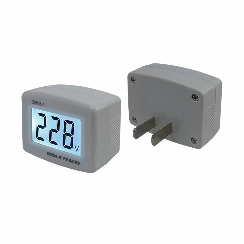 DM55-1 Stecker-Digitalvoltmeter